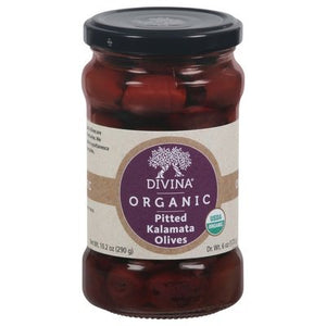 Divina Kalamata Olives Pitted 6/6 Oz [UNFI #38489]