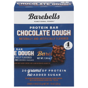 Brebells Chocolate Dough Protein Bars 6/4/1.94 OZ [UNFI #28610]