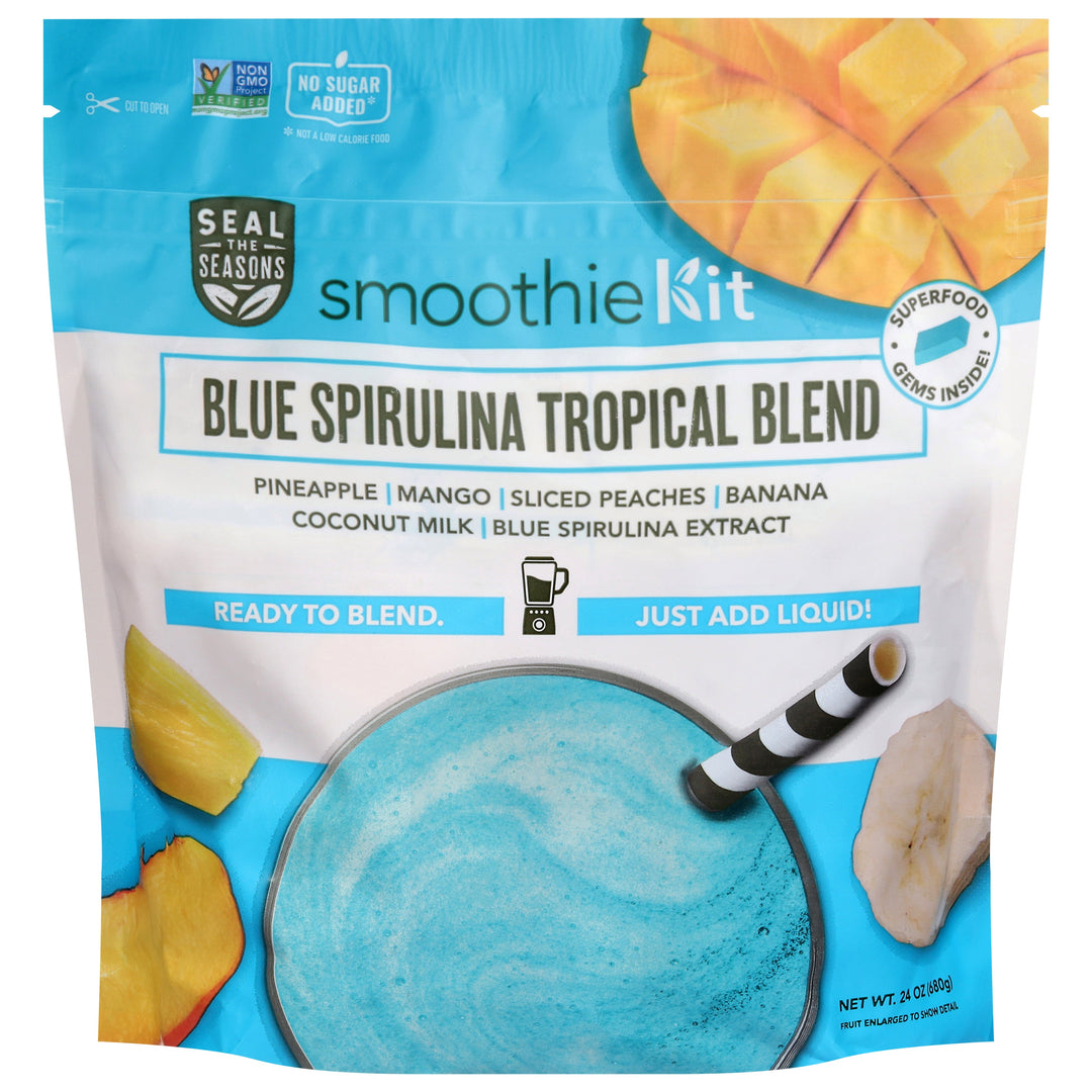 Seal The Seasons Blue Spirulina Tropical Blend 6/24 OZ [UNFI #70084]