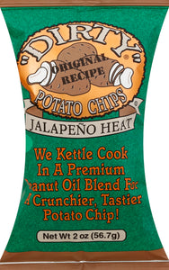 Dirty Potato Chips Jalapeno Heat 25/2 Oz [UNFI #05965]
