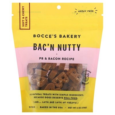 Bocces Bakery Bacn Nutty Soft & Chewy 12/6 Oz [UNFI #57424] T
