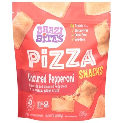 Brazi Bites Cheese & Uncured Pepperoni 8/10 Oz [UNFI #85899]