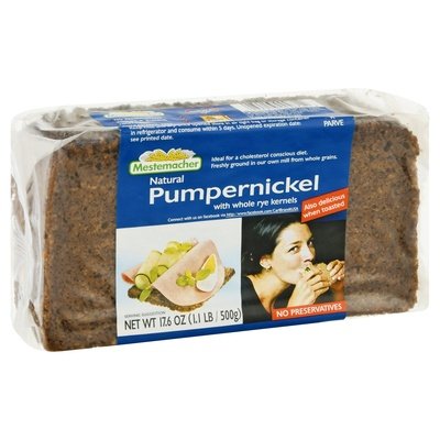 Mestemacher Pumpernickel 12/17.6 Oz [UNFI #48099]