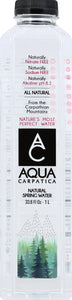 Aqua Carpatica Natural Spring Water 12/33.8 Z [UNFI #42807]