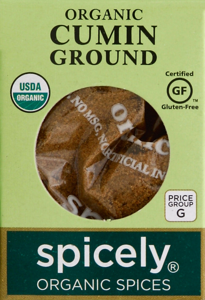 Spicely Organics Cumin Ground 6/.45 Oz [UNFI #14290]