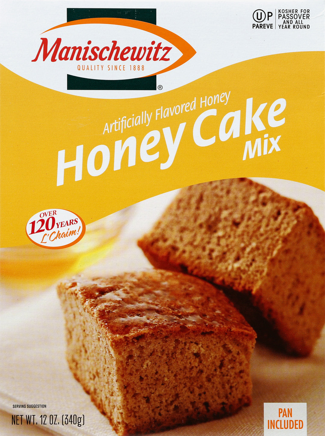 Manischewitz Cake Mix Honey 12/12 Oz [UNFI #79252]