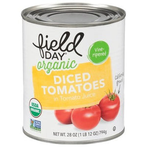 Field Day Diced Tomatoes 12/28 Oz [UNFI #05868]