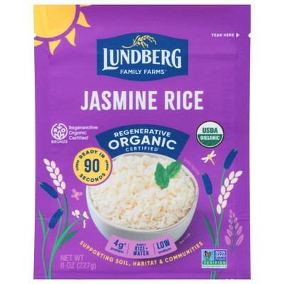 Lundberg Family Farms White 6/8 Oz [UNFI #79243]