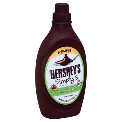 Hersheys Chocolate Syrup Simply 5 12/21.8 Z [UNFI #38925]