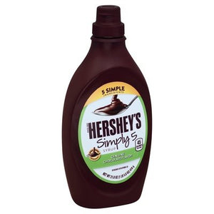 Hersheys Chocolate Syrup Simply 5 12/21.8 Z [UNFI #38925]