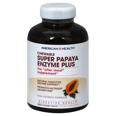 American Health Papaya Super Plus 360 Tab [UNFI #84927] T
