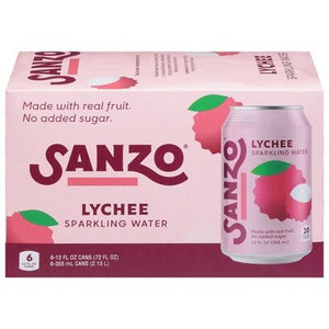Sanzo Lychee 4/6/12 Oz [UNFI #74712] T
