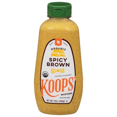 Koops Mustard Spicy Brown 12/12 Oz [UNFI #37662]