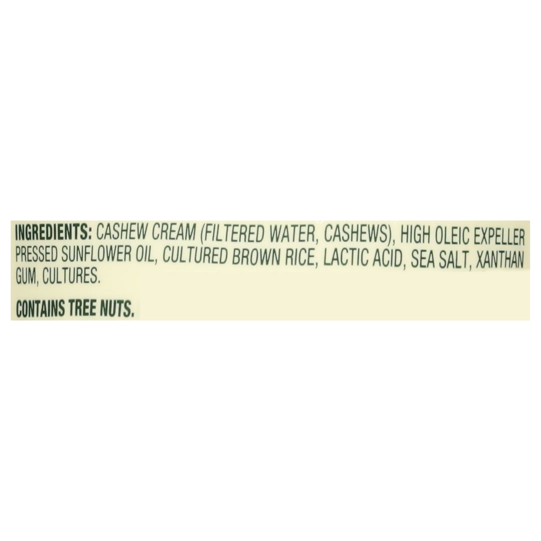 Treeline Treenut Cheese Plain Ricotta Cashew Cheese 6/7.5 Oz [UNFI #43731]