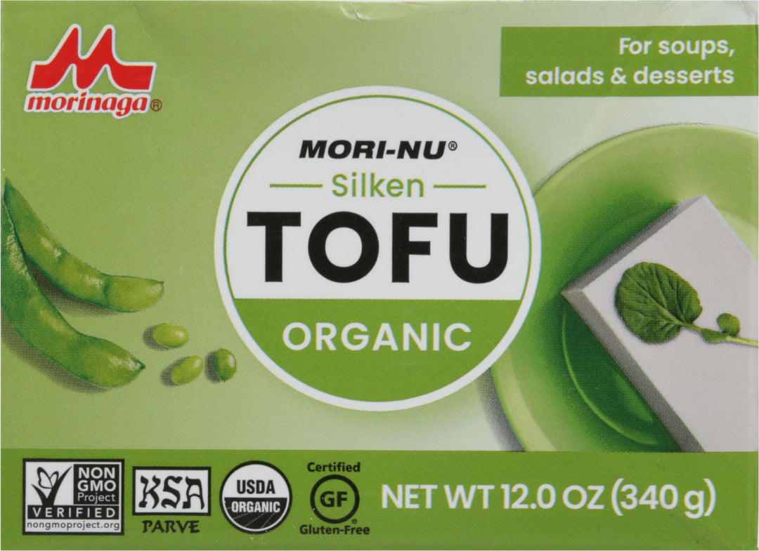 Mori-Nu Organic Silke Tofu Shelf Stbl 12/10.8 Oz [UNFI #89782]