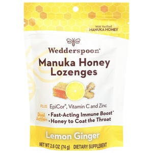 Wedderspoon Lemon Ginger 6/2.6 OZ [UNFI #01523] T