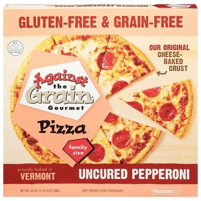 Against The Grain Gourmet Pepperoni Gf 12 In 6/24 Oz [UNFI #70240]