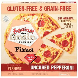 Against The Grain Gourmet Pepperoni Gf 12 In 6/24 Oz [UNFI #70240]