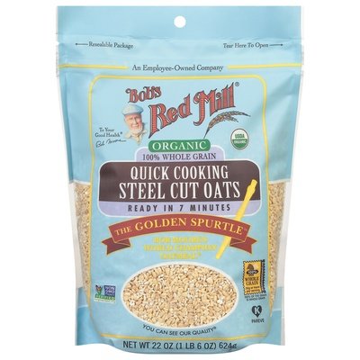 Bobs Red Mill Quick Cooking Steel Cut Oats 4/22 Oz [UNFI #77492]