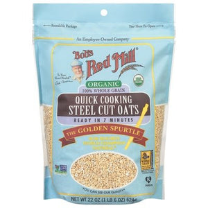 Bobs Red Mill Quick Cooking Steel Cut Oats 4/22 Oz [UNFI #77492]