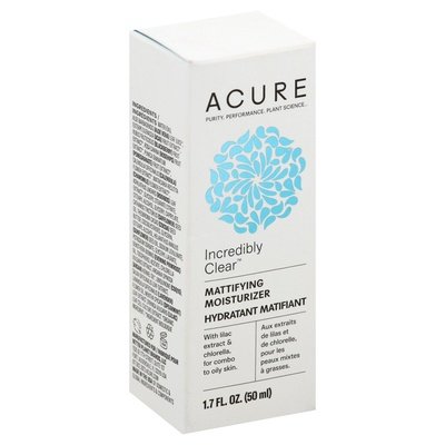 Acure Clear Mattifying Moisturizer 1.7 Oz [UNFI #82644] T