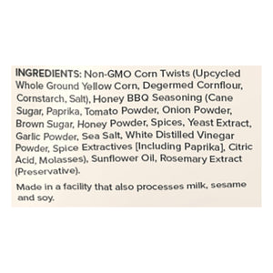 Pipcorn Honey Bbq Twists 12/4.5 Oz [UNFI #64445]