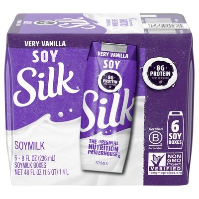 Silk Very Vanilla 3/6/8 Oz [UNFI #12251]