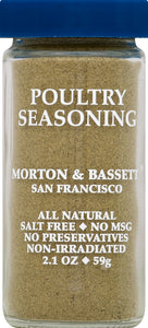 Morton & Bassett Poultry Seasoning 3/2.1 Oz [UNFI #28808]