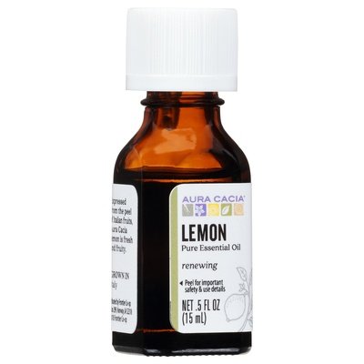 Aura Cacia Lemon .5 Oz [UNFI #55354] T