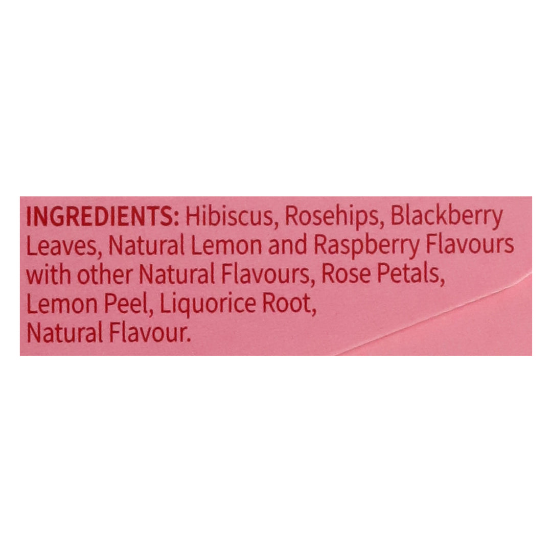 Twinings Raspberry Lemon Herbal Tea 6/20 Ct [UNFI #12561]