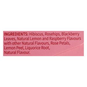 Twinings Raspberry Lemon Herbal Tea 6/20 Ct [UNFI #12561]