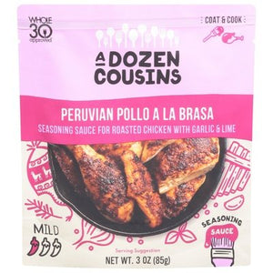 A Dozen Cousins Sauce Peruvian Pollo Brasa 10/3 Fz [UNFI #07156]