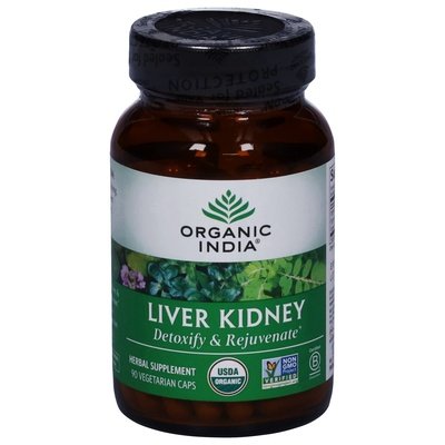 Organic India Liver Kidney 90 Vcap [UNFI #11964] T