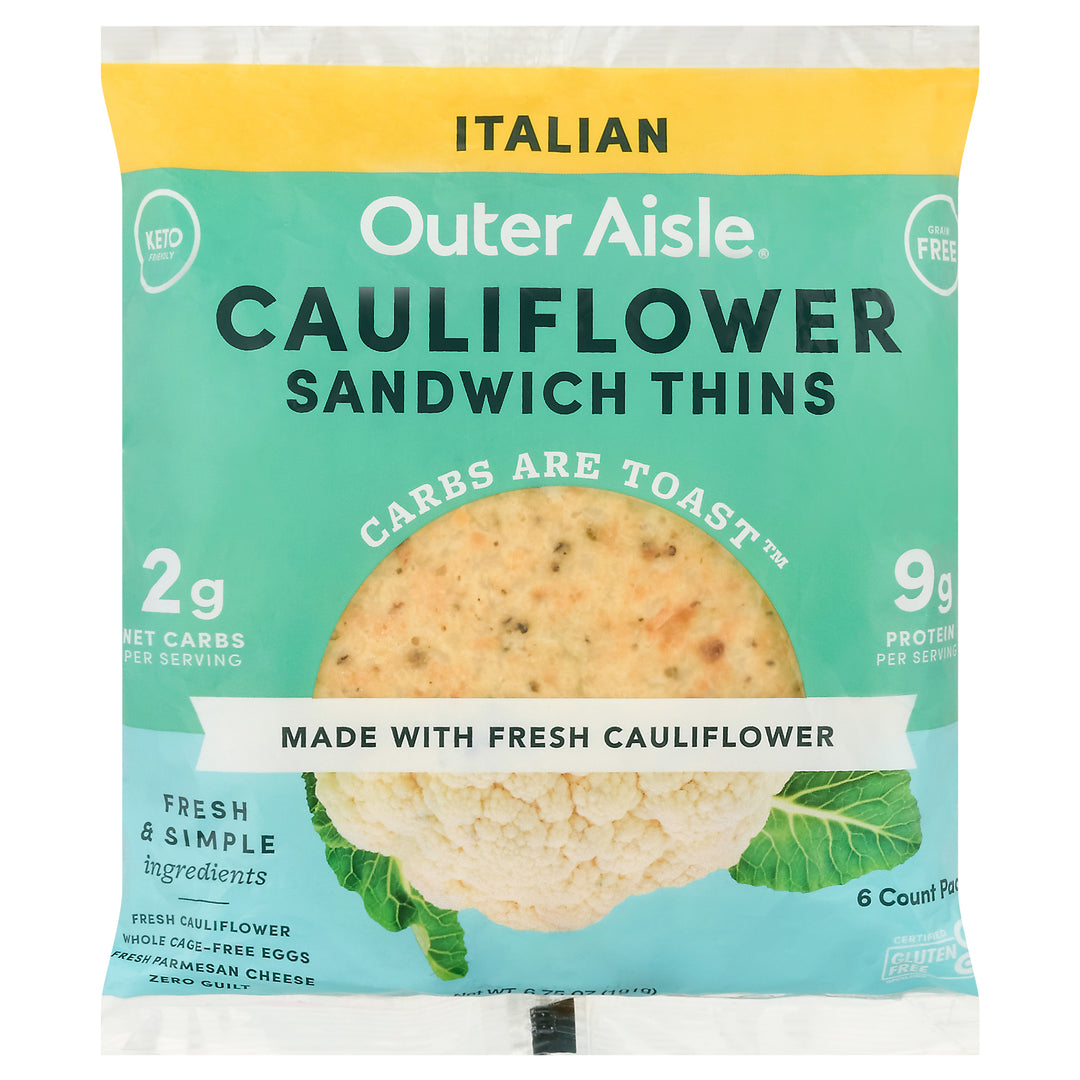 Outer Aisle Italian Cauliflower Thins 12/6.13 Z [UNFI #59540]