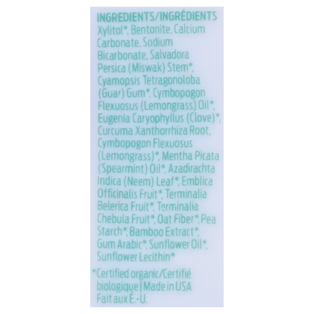 Dr. Tungs Spearmint Herbal Tooth Powder 3/100 Ct [UNFI #40508] T