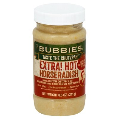 Bubbies Horseradish Extra Hot 6/8 Oz [UNFI #36610]