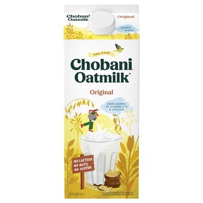 Chobani Plain Oat Beverage 6/52 Oz [UNFI #04251]