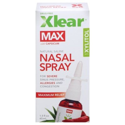 Xlear Max Sinus Spray 1/1.5 Oz [UNFI #62197] T