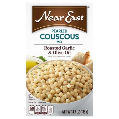 Near East Pearled Rst Garlic & Olive Oil 12/4.7 Oz [UNFI #34798]