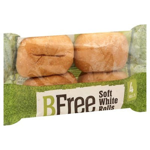 Bfree Soft White Rolls 4 Pack 12/8.47 Oz [UNFI #73892]