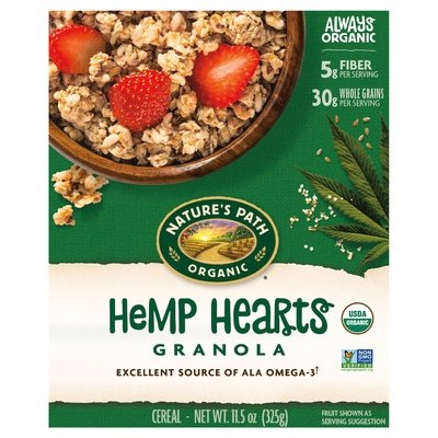 Natures Path Hemp Plus 12/11.5 Oz [UNFI #52188]