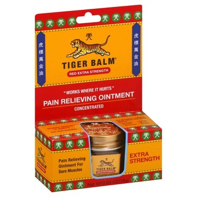 Tiger Balm Extra Strength Red Large 6/18 Gr [UNFI #58497] T