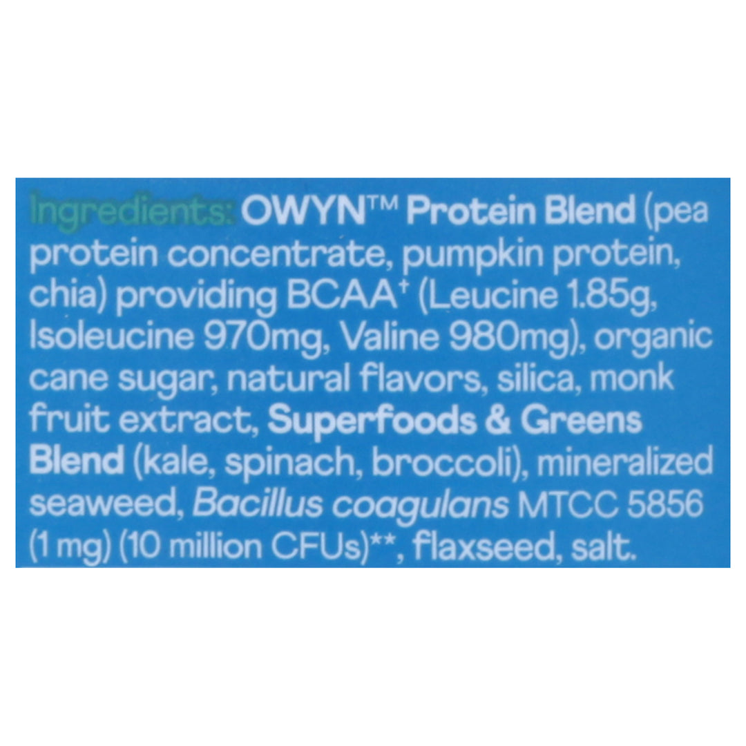 Owyn-Only What You Need Protein Drink Smooth Vanilla 1/1.1 Lb [UNFI #16600] T