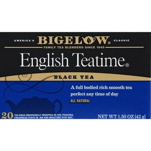 Bigelow English Tea Time 6/20 Bag [UNFI #28234]