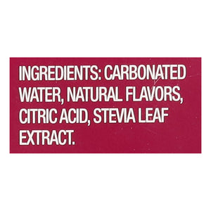 Zevia Cranberry Raspberry 4/6/12 Oz [UNFI #08620] T