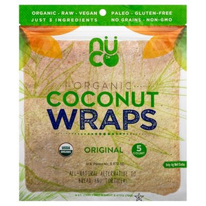 Nuco Coconut Wraps Original 5Ct 12/2.47 Oz [UNFI #51015]
