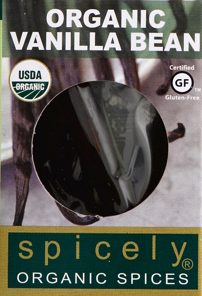 Spicely Organics Vanilla Bean 6/.2 Oz [UNFI #14637]