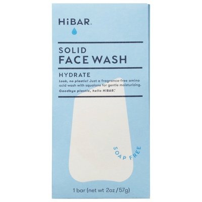 Hibar Hydrate Solid Face Wash 2 Oz [UNFI #10013] T