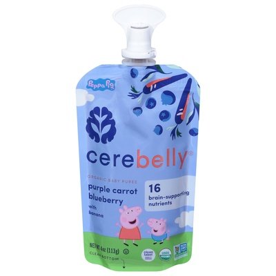 Cerebelly Prple Carrot Blueberry Banana 6/4 Oz [UNFI #37461]
