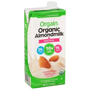 Orgain Vanilla Unsweetened 6/32 Oz [UNFI #37857]